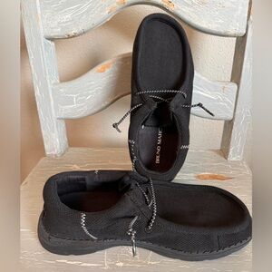 Bruno Marc Men’s Black Casual Canvas Shoes